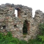 Kurzętnik ruiny zamku w Kurzętniku