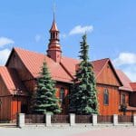 wieś Radgoszcz ciekawostki małopolskie drewniany kościół św. Kazimierza zabytek