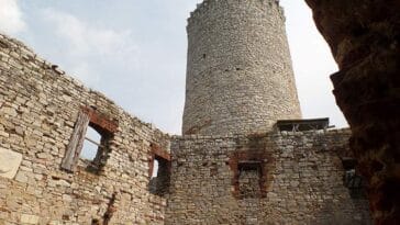 Zamek Lipowiec Babice woj. małopolskie chrzanowski