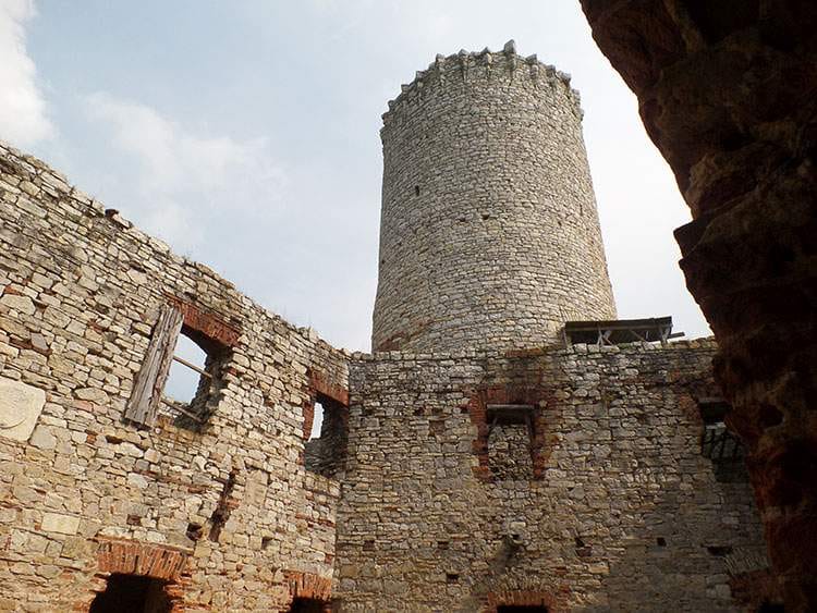 Zamek Lipowiec Babice woj. małopolskie chrzanowski