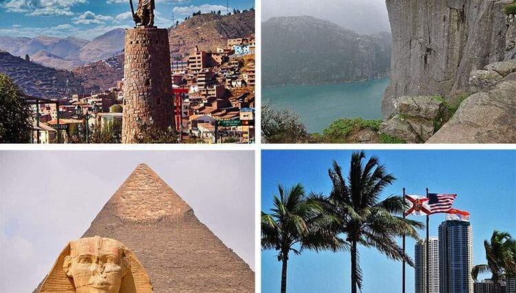 fascynujące fakty niezwykłe ciekawostki o państwach świata z życia świat kraje