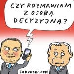 Duda Kaczyński telefon satyra polityczna