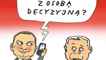 Duda Kaczyński telefon satyra polityczna