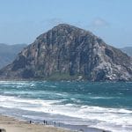 skały plaża Pismo Beach Kalifornia ciekawostki