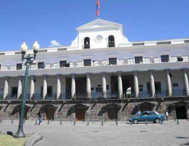 Pałac prezydencki Quito ciekawostki Ekwador atrakcje Ameryka Południowa