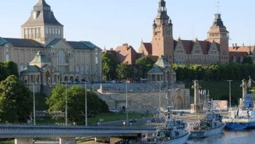 ciekawostki Szczecin Wały Chrobrego atrakcje turystyczne Szczecina