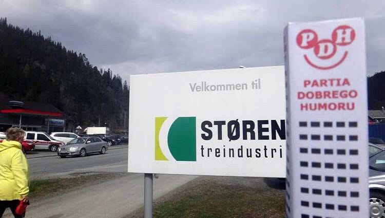 norweska wieś Wesoły Wieżowiec