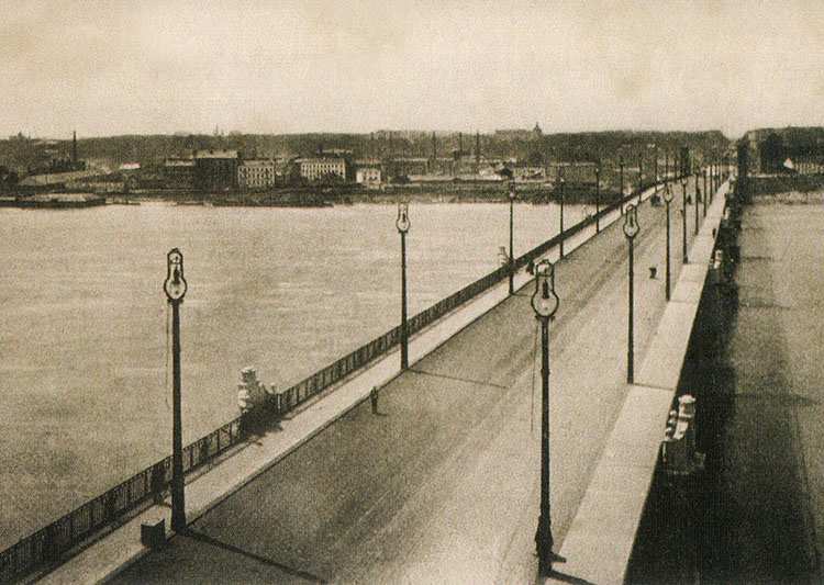 Most Poniatowskiego 1914 warszawskie mosty ciekawostki Warszawa