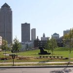Western Gate Park Des Moines Iowa USA ciekawostki atrakcje