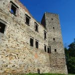 Drzewica łódzkie ruiny zamku zamki polskie