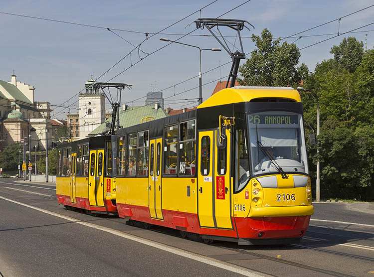 tramwaje w Warszawie ciekawostki Warszawa