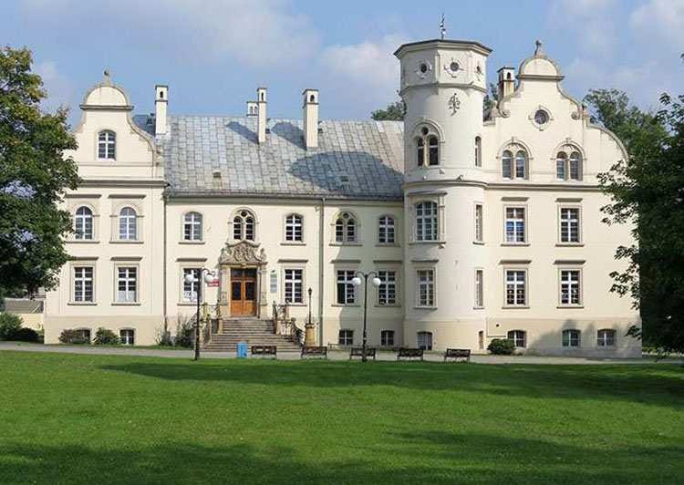 Przyszowice pałac w Przyszowicach gmina Gierałtowice ciekawostki