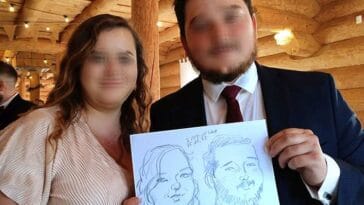 tani karykaturzysta na wesele mazowieckie karykatury atrakcja weselna