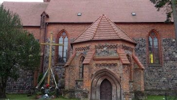 gotycka kaplica kościół w Rzepinie woj. lubuskie zabytki