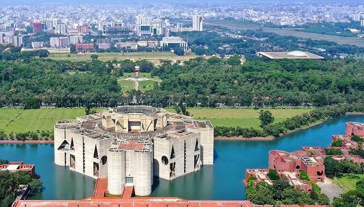 parlament Dhaka ciekawostki zabytki Bangladesz