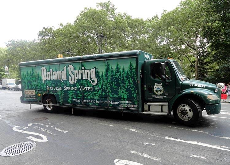 Poland ciekawostki Poland Spring woda ciężarówka Polska