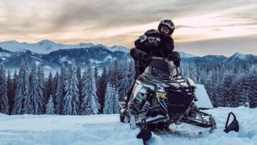 skutery śnieżne Zakopane góry śnieg