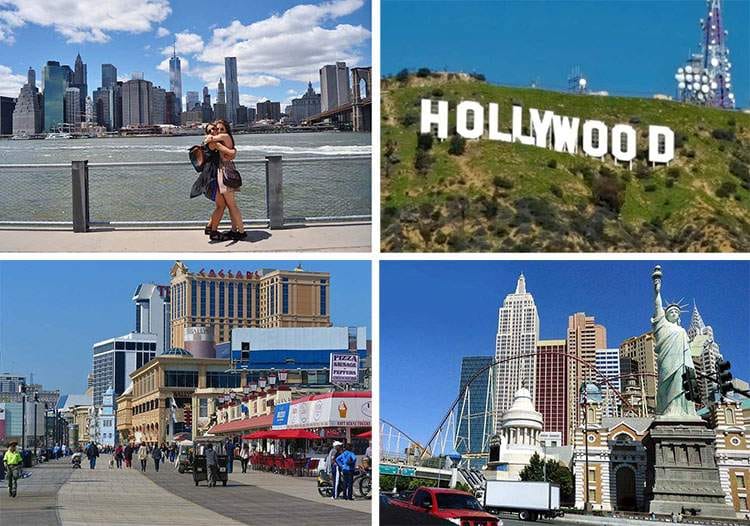 ciekawostki o miastach USA