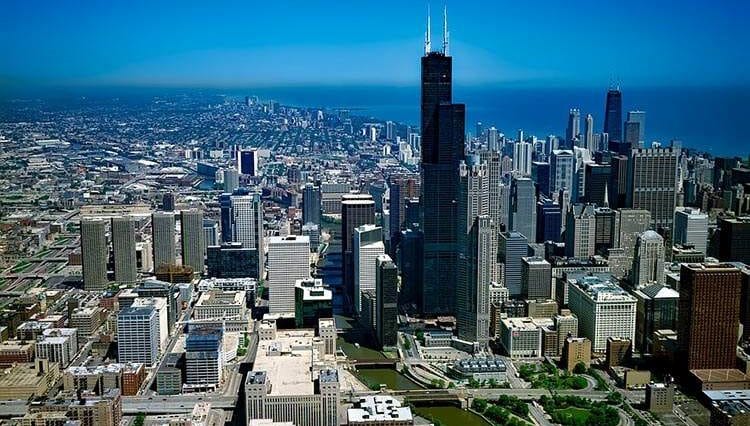 wietrzne miasto Chicago Michigan ciekawostki atrakcje