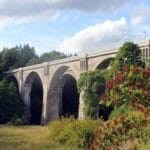 wieś Stańczyki mosty kolejowe