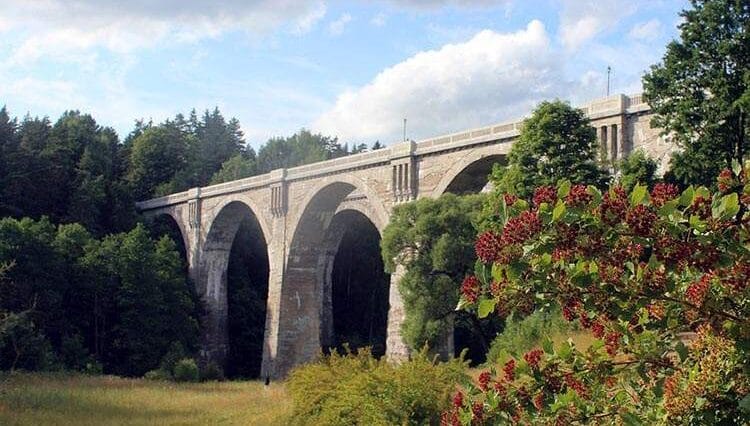 wieś Stańczyki mosty kolejowe