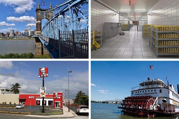 USA stan Kentucky ciekawostki atrakcje