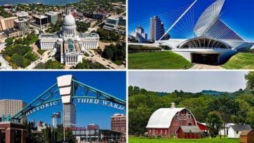 USA stan Wisconsin ciekawostki atrakcje