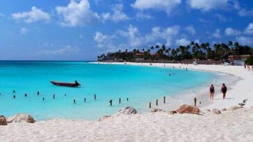 plaża wakacje wyspa Aruba ciekawostki atrakcje