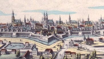 dawna mapa Wrocław herb ciekawostki historyczne Wrocławia