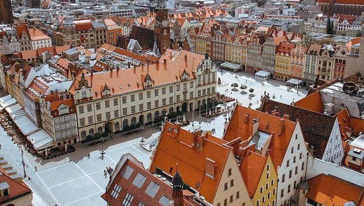 Wrocław punkty widokowe we Wrocławiu