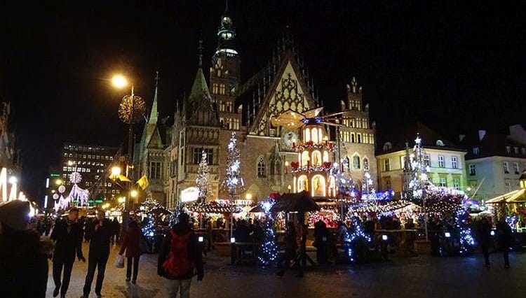 wrocławskie jarmarki Jarmark Bożonarodzeniowy Wrocław rynek