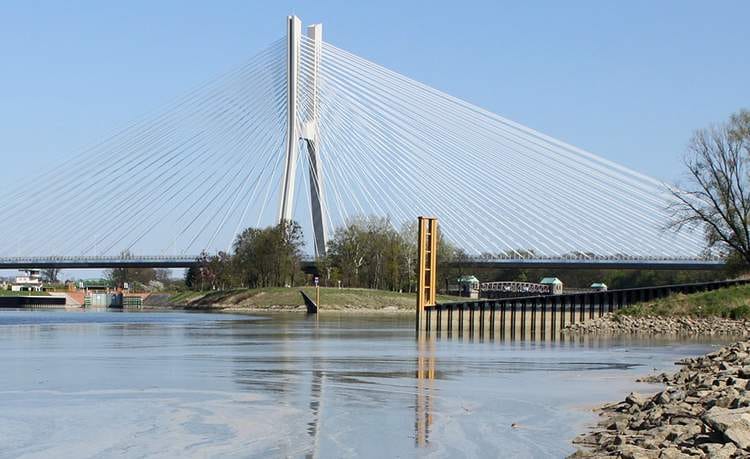 wrocławskie mosty Most Rędziński Wrocław