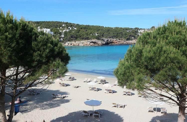 wyspa Ibiza plaża na Ibizie
