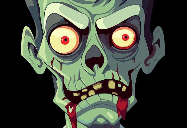 czarny humor przerażające dowcipy makabra