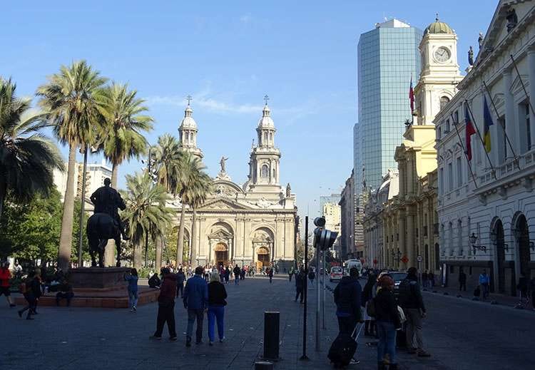 ciekawostki o Chile Plaza de Armas