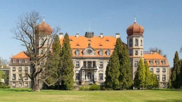 pałac w Brynku województwo śląskie