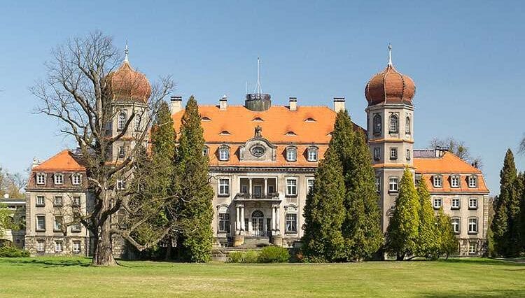 pałac w Brynku województwo śląskie