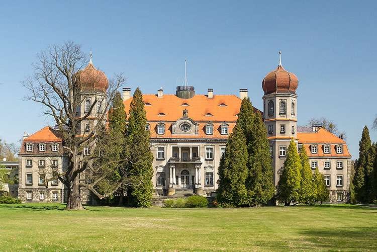 pałac w Brynku województwo śląskie