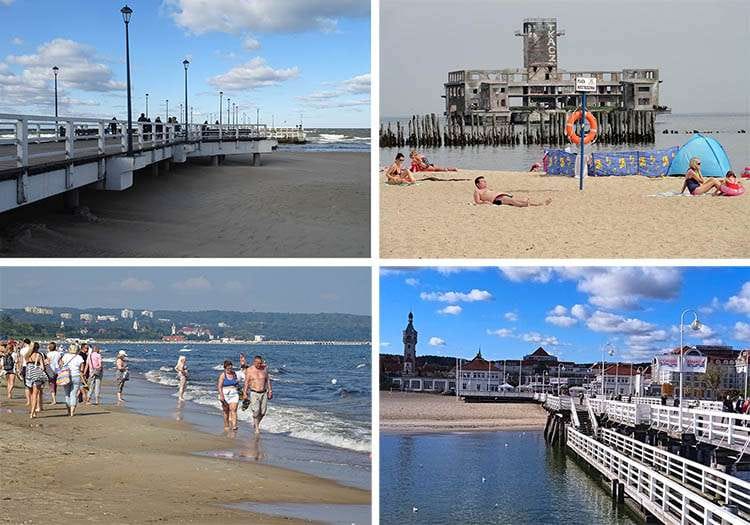 Trójmiasto plaża Gdańsk Sopot Gdynia