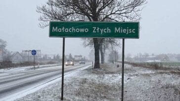 Małachowo Złych Miejsc ciekawostki wielkopolskie