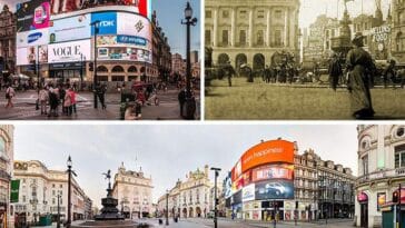 Picadilly Circus w Londynie