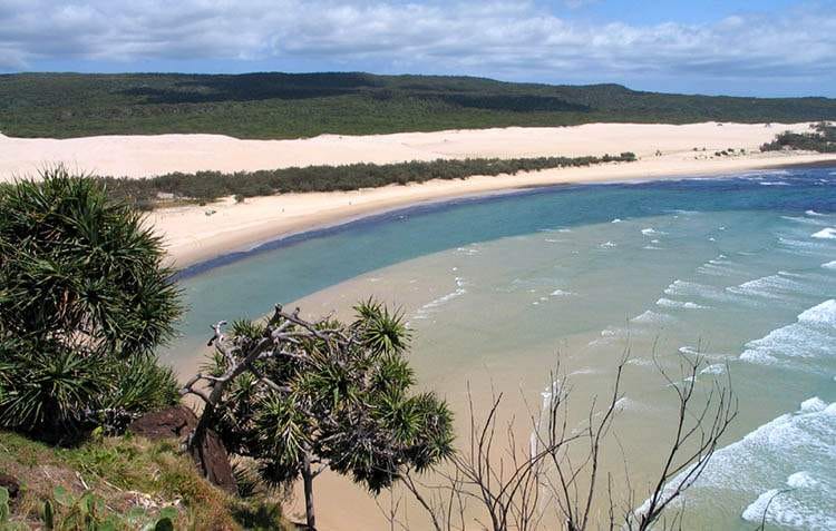 największa piaszczysta wyspa świata