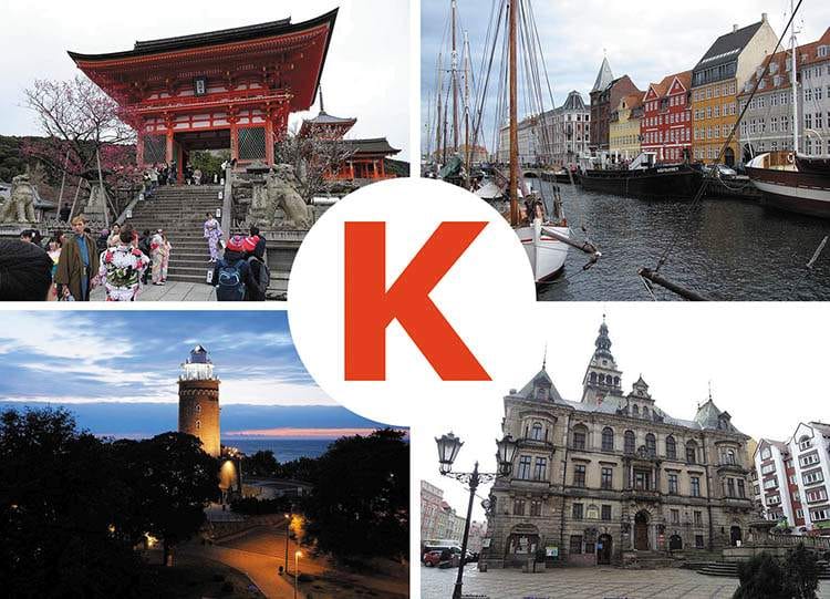 największe miasta na literę K