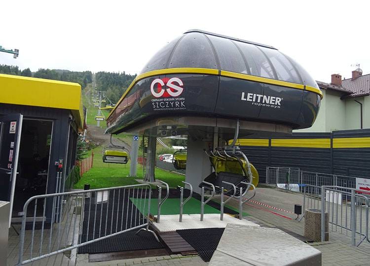 kolej linowa na Skrzyczne Szczyrk ciekawostki atrakcje