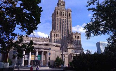 Warszawa. W Pałacu Kultury zaobrączkowali sokoły