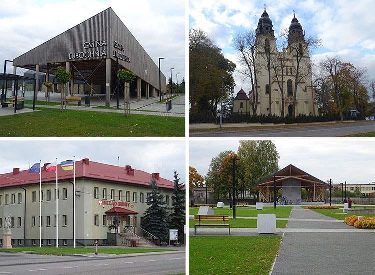 gmina Lubochnia atrakcje turystyczne Lubochni zabytki